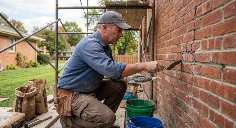 Brick Masonry Repair in Madrid, IA