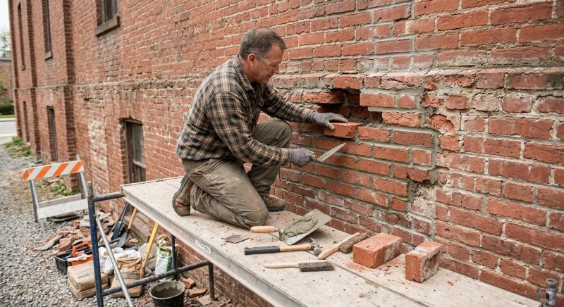 Brick Repair in Ames, IA