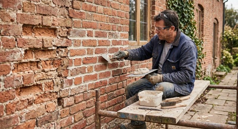 Brick Repair in Madrid, IA