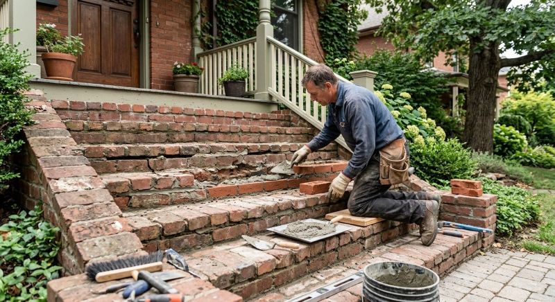 Brick Repair in Madrid, IA