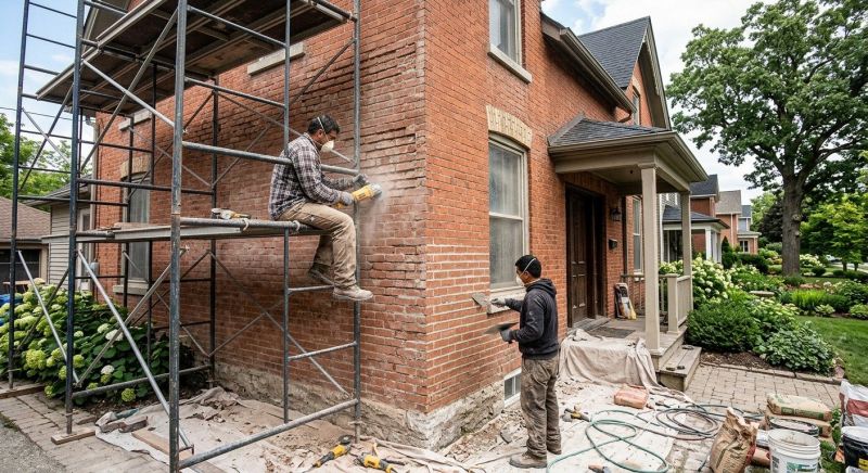 Brick Restoration in Granger, IA