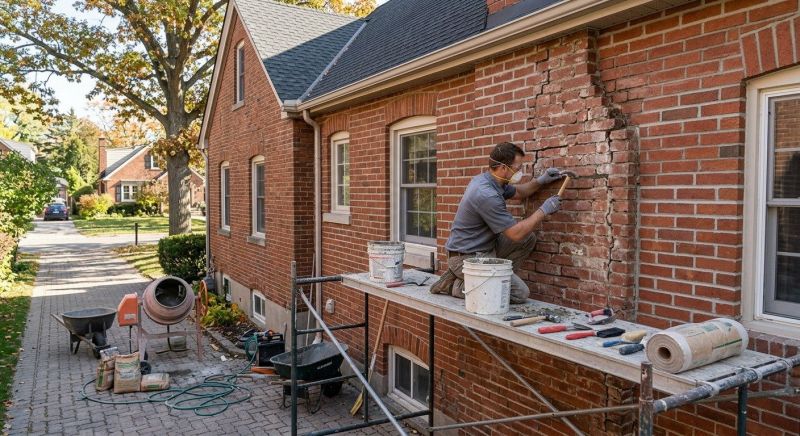 Brick Restoration in Grimes, IA