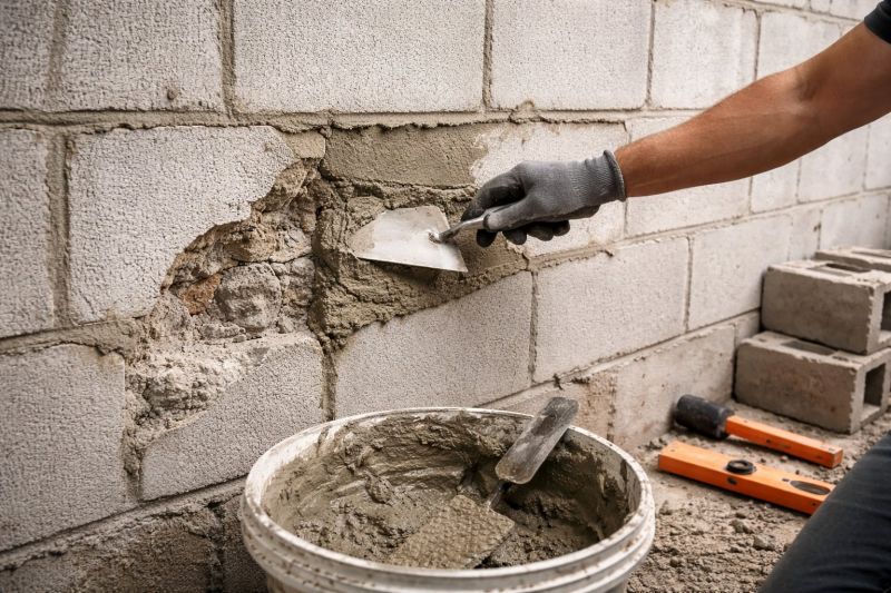 Cement Block Repair in Ames, IA