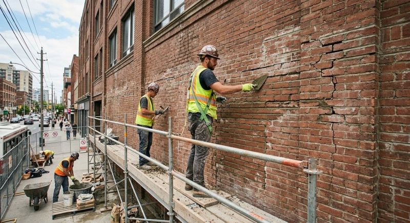 Commercial Brick Repair in Ames, IA