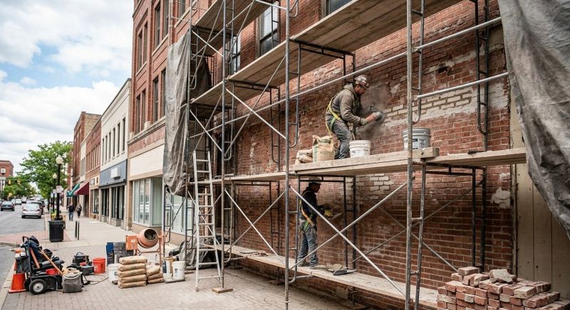 Commercial Masonry Repair in Johnston, IA