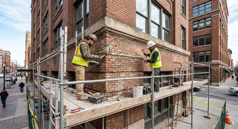 Commercial Masonry Repair in Ames, IA