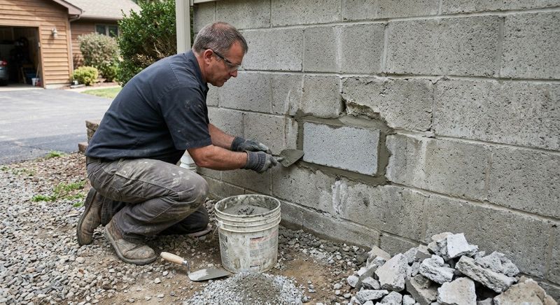 Masonry Wall Repair in Ames, IA