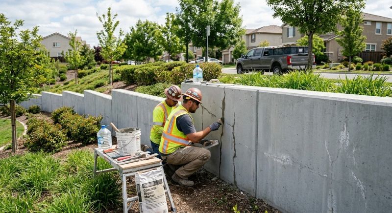 Retaining Wall Repair in Grimes, IA