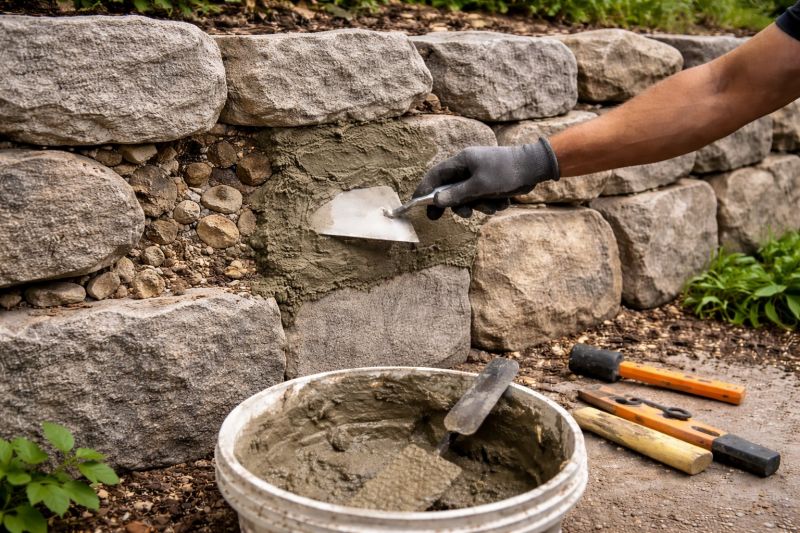 Retaining Wall Repair in Ames, IA