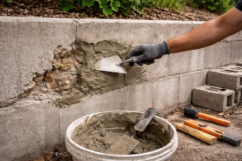 Retaining Wall Repair in Nevada, IA