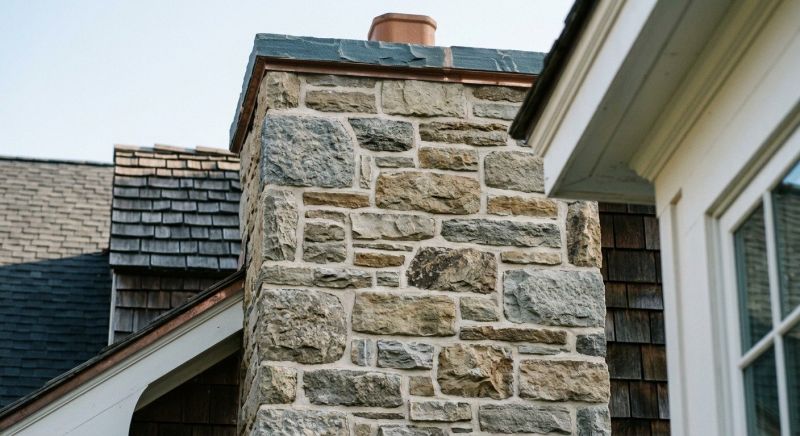Stone Chimney Installation in Nevada, IA