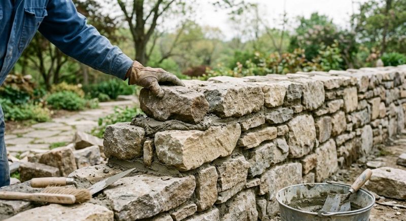 Stone Masonry Installation in Grimes, IA