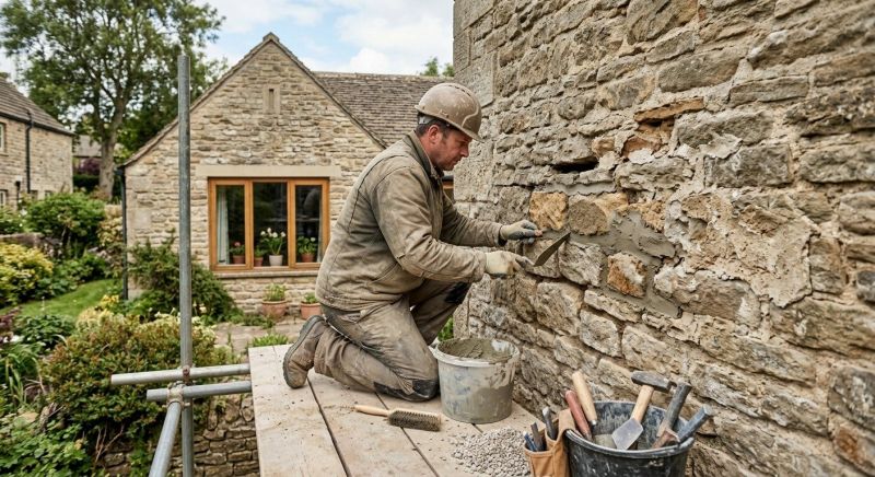 Stone Masonry Repair in Granger, IA