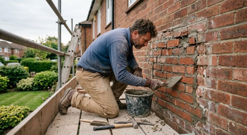 Stone Masonry Repair in Johnston, IA