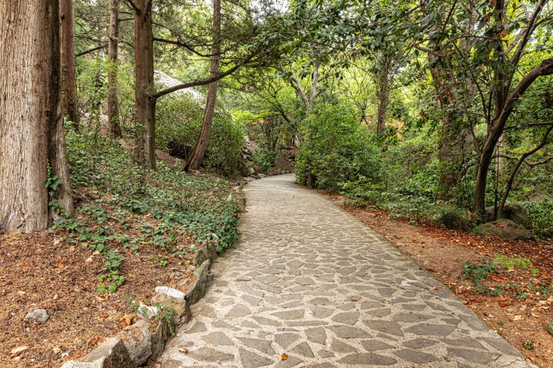 Stone Walkway Repair in Ames, IA