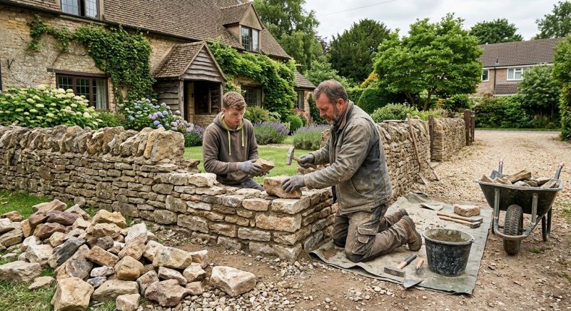 Stone Wall Repair in Ankeny, IA
