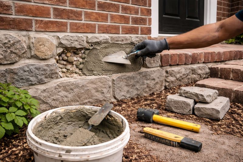 Stonework Repair in Granger, IA