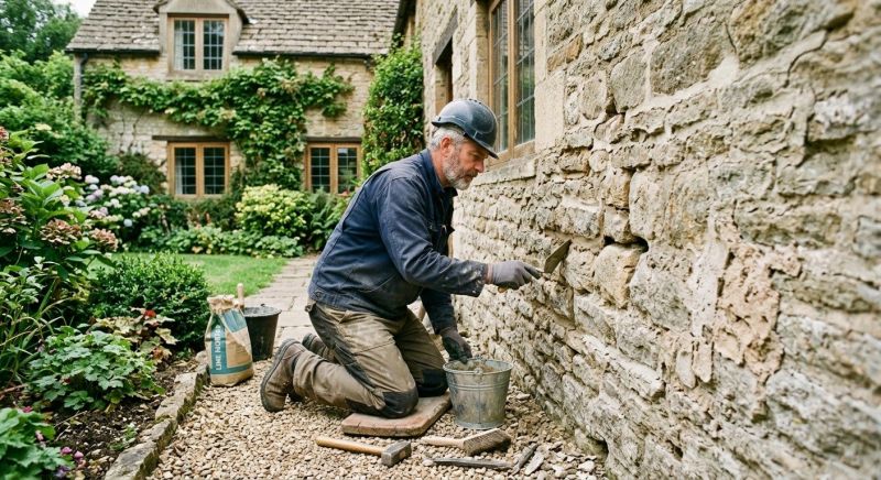 Stonework Repair in Ames, IA