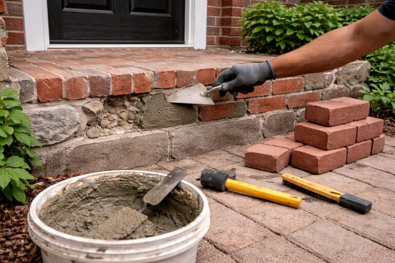 Stonework Repair in Nevada, IA